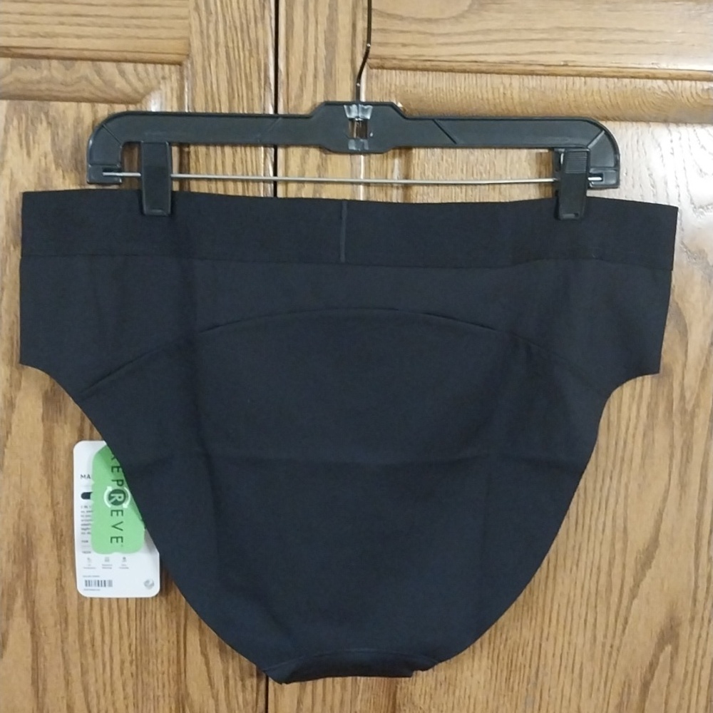 Phoenix Activewear NWT Malibu Bikini Bottoms Sz 1-X Black UV Protection Recycled - Picture 3 of 10